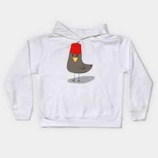 Fezzes Are Cool Bird Kids Hoodie